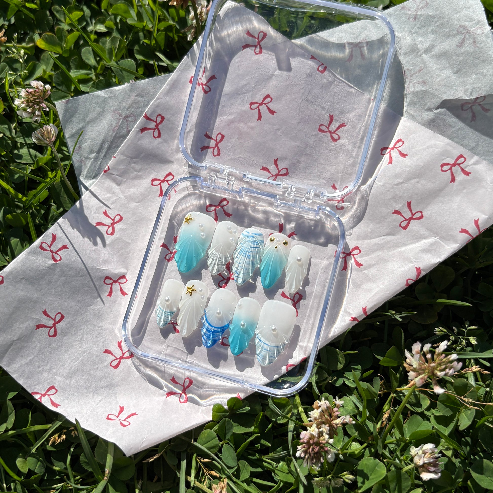 Blue Seashells